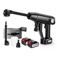 100Bar/1450psi Spray Water Pump 15000mah 2 Battery Cordless Hogedrukreiniger Draagbare Machine