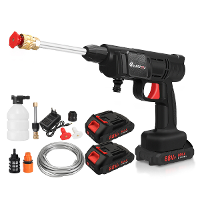 160W Auto Wasmachine Reiniger Auto Wassen Spray Draadloos Hoge Druk Elektrische Watersproeier Schuim Machine voor Makita