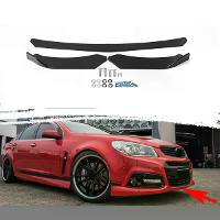 4 Stuks zwarte voorspoiler lip voorbumper spoilers bodykits voor universele auto