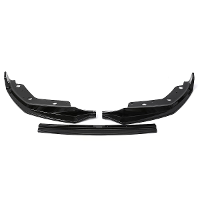 Golss Zwart Voorbumperlip Spoiler M Sport 3 stuks voor BMW 3 Serie G20 2019 2020