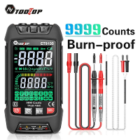 AV TOOLTOP ET8135 Multimeter met kleuren LCD display 9999 Counts True RMS Auto Range Voltage Current Resistance Diode Ca