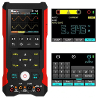 TOOLTOP ET829 OSC + DMM + golfvormgenerator 3 in 1 80 MHz bandbreedte Dual Channel Handheld Oscilloscoop Innovatieve AI