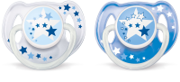 Avent Nachtfopspeen Zonder Bpa 6 18mnd 2st