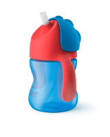 Avent Rietjesbeker Blauw Rood 9M+