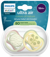 Avent Ultra Air Fopspeen Colors of Nature Design 18M+
