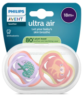 Avent Ultra Air Fopspeen Kameleon Aap 18M+