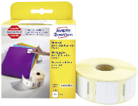 Avery Zweckform AS0929120 Etiketten 25 x 25 mm Papier Wit 1000 stuk(s) Permanent hechtend Universele etiketten