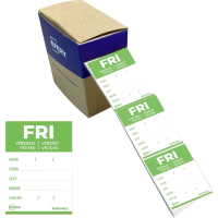 Avery Zweckform DLDFRIREV 500 Multifunctionele etiketten 40 x 56 mm Papier Groen 1 stuk(s) Weer verwijderbaar Handschriften
