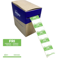 Avery Zweckform DLSFRIREV 1000 Multifunctionele etiketten 25 x 25 mm Papier Groen 1 stuk(s) Weer verwijderbaar Handschriften