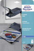 Avery Zweckform Overhead Inkjet 2503 Folie voor overheadprojectoren DIN A4 Inkjet Transparant 10 stuk(s)