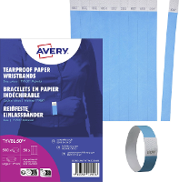 Avery Zweckform TYVBL 50 Toegangsbandje (l x b) 256 mm x 19 mm kleefstrip 500 stuk(s)