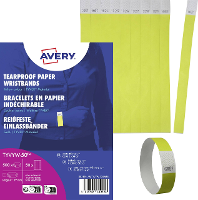 Avery Zweckform TYVYW 50 Toegangsbandje (l x b) 256 mm x 19 mm kleefstrip 500 stuk(s)