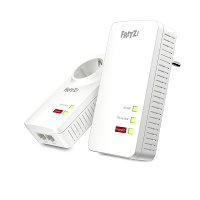 AVM FRITZ!Powerline 1260E WLAN Set Powerline WiFi netwerkkit 1200 Mbit/s