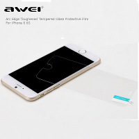 Awei 0.25 Arc Edge Toughened Tempered Glass Protective Film Explosion Proof Membrane For Iphone 6 6s