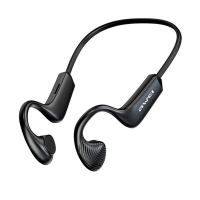 Awei A896BL Luchtgeleiding Oortelefoon Bluetooth V5.3 Oortelefoon HiFi HD Geluid Nekband Sport Hoofdtelefoon met microfo