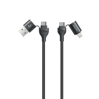 Awei CL 126 Vier in One Oplaadkabel voor gegevensoverdracht voor tablet smartphone