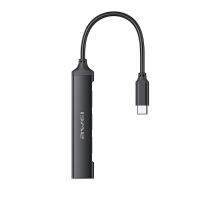 AWEI CL 150T 4 in 1 Type C Docking Station Mini USB C Hub Splitter Adapter met 4 USB2.0 Poorten voor PC Laptop Computer