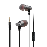 Awei Es 860i In Ear Sport Dynamic Driver Wired Control Heavy Bass Earphone With Mic