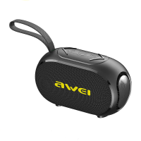 Awei KA1 Draadloze bluetooth Spreker Mini Draagbare Spreker RGB Kleurrijk Licht TWS 1200mAh Ondersteuning TF kaart/U sch