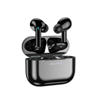 AWEI T29 TWS bluetooth 5.0 Oortelefoon HiFi Stereo Draadloze oordopjes Ruisonderdrukkende microfoon HD Oproep Sport Head