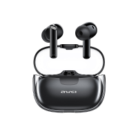 AWEI T52 TWS Bluetooth 5.3 Koptelefoon HiFi Stereo Diepe bas Surround Sound 10 mm bewegende spoelen DNS oproep Nosie ann