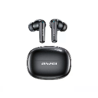 AWEI T92 ANC Pro TWS Draadloze Oordopjes bluetooth Oordopjes  52dB ANC ENC Geluidsreducing Grote Composite Diafragma Ste