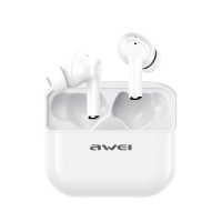Awei TA1 ANC Active Ruisonderdrukking TWS Oordopjes Koptelefoon bluetooth 5.0 Draadloze HiFi Bass Stereo Gaming Headset
