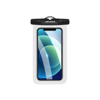 AWEI X33 universeel drijfvermogen IPX8 waterdichte hoes voor mobiele telefoon voor zwemmen/duiken/watersporten met 470 m