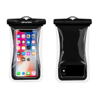 Awei X34 Universele Drijfvermogen Waterdichte Hoesje voor Zwemmen / Duiken / Watersporten met 470mm Lanyard