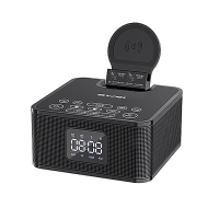 AWEI Y332 5W Bluetooth 5.0 Luidspreker Draagbare luidspreker 360 ° Surround Stereo 8000mAh batterij met draadloze oplade