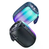 AWEI Y525 bluetooth luidspreker Draadloos LED Kleurrijk Licht 1800mAh IPX6 Waterdicht TWS TF kaart U Disk AUX Buiten Dra