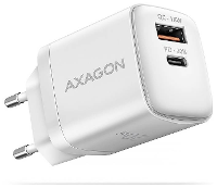 AXAGON AXAGON ACU PQ20W wall charger QC3.0/AFC/FCP + PD type C, 20 W   weiß Laad  en managementsysteem