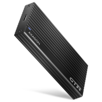 AXAGON EEM2 GTR Externe behuizing voor M.2 PCIe NVMe SSD USB C 3.2 Gen 2 10 GBit/s M.2 2230, 2242, 2260, 2280 EEM2 GTR