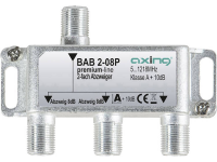 Axing BAB 2 08P Kabel TV lasdoos 2 voudig 5   1218 MHz