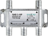 Axing BAB 3 10P Kabel TV lasdoos 3 voudig 5   1218 MHz
