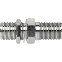 Axing CFA 26 02 F connector Met contramoer Aansluitingen: F bus, F bus 1 stuk(s)