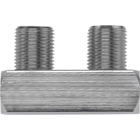 Axing CFA 3 02 F connector U vorm Aansluitingen: F bus, F bus 1 stuk(s)