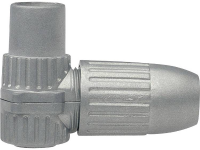 Axing Ckk 4 00 Haakse Coax Iec Koppeling Kabeldiameter: 6.8 Mm