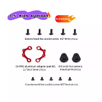 1 5 Kits Axisvliegen DJI O3 naar O4 Pro Adapter   Frame Conversie voor MANTA 5/C35 V2/C30, Plug & Play