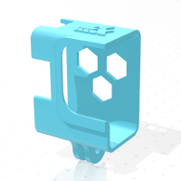 Axisflying 3D Print Mount Gopro Hero8 houder voor FPV Racing Drone AirForce Pro