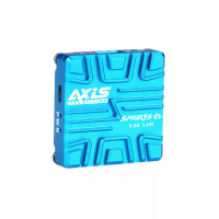 Axisvliegen SMURFS V2 VTX 5.8GHz 48CH 25mW 100mW 400mW 800mW 1.6W OSD Analoge IRC Tramp FPV zender 14.2 G 20×24 mm MMCX