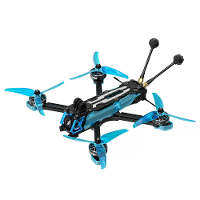 Axisflying Manta 5 SE V2 Squeshed X Smurfs 5 Inch 6S H743 FC GPS FPV Racing Drones PNP BNF met Analoog / DJI O4 Lite / D