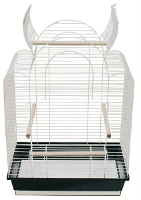 Az Vogelkooi Big Ara 2 Wit/zwart 52 X 32,5 X 75 Cm