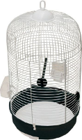 Zzzaz Vogelkooi Olga 3 Wit/zwart 33 X 60 Cm