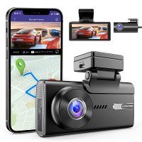 AZDOME 4K+2K Voor Achter Dual Car Dash Cam 4 Inch Touchscreen Loop Recording Parkeermonitoring M580 2CH