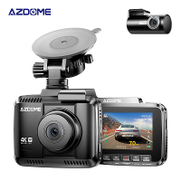AZDOME Dual Car Dash Cam voor  en achterzijde van de auto 4K+1080P 150° Car DVR Camera 6 Miljoen Foto Pixels GS63HPRO