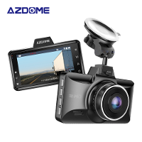 Azdome M01 PRO Dubbele Lens Dashcam 1080P HD Breedbeeld voor  en achtercamera met Zwaartekrachtsensor Parkeerbewaking AD