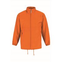 Heren regenkleding   Sirocco windjas/regenjas in het oranje   volwassenen