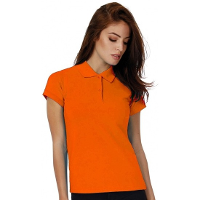 B&C Poloshirt Orange Ladies   oranje   katoen   voor dames
