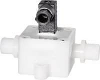 B.I.O TECH e.K. Doorstroomsensor 1 stuks DFM PVDF Chemie G3/8 Voedingsspanning (bereik): 4.5   24 V/DC Meetbereik: 0.5   16.5 L/min (l x b x h) 97 x 73 x 63 mm